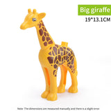 Animal Series Model Figures Big Building Blocks Animals Educational Toys