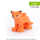 Animal Series Model Figures Big Building Blocks Animals Educational Toys