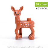 Animal Series Model Figures Big Building Blocks Animals Educational Toys